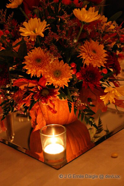 Pumpkin Centerpiece
